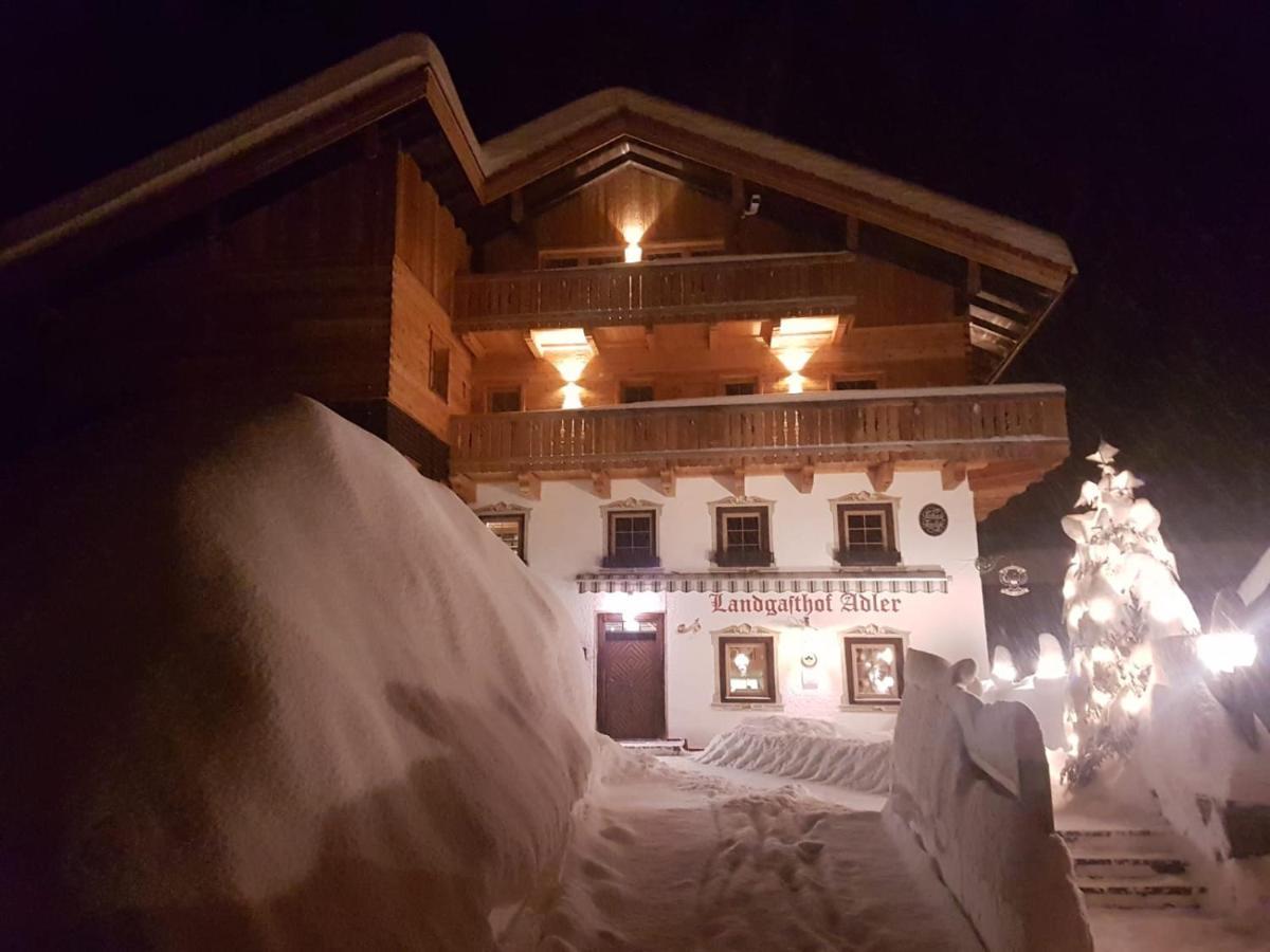 Landgasthof Adler Hotel Hinterhornbach Buitenkant foto